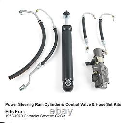 For 1963-1979 Chevy Corvette Small Block Power Steering Valve Cylinder NO CORES