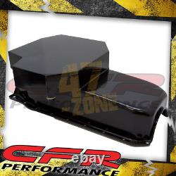 For 1986-2002 Chevy Small Block Champion Racing Oil Pan Edp Black