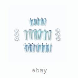 For 283-400 Small Block Chevy Street Rod SBC V8 Stainless Shorty Hugger Headers