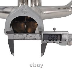 For 283-400 Small Block Chevy Street Rod SBC V8 Stainless Shorty Hugger Headers
