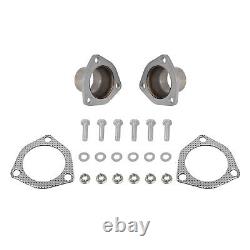 For 283-400 Small Block Chevy Street Rod SBC V8 Stainless Shorty Hugger Headers