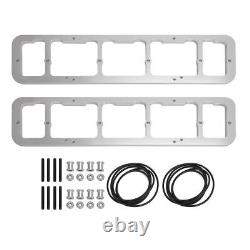 For 305 350 Small Block Engine Chevy SBC Center Bolt Valve Cover Adapters Kit