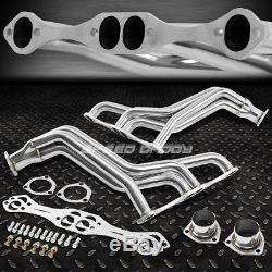 For 35-48 Chevy Small Block 265-400 V8 Exhaust Manifold Fat Fender Well Header