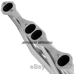 For 35-48 Chevy Small Block 265-400 V8 Exhaust Manifold Fat Fender Well Header