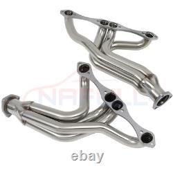 For 55-57 Small Block Chevy Car 150 210 Bel Air V8 4.6 Exhaust Headers Stainless