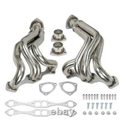 For 55-57 Small Block Chevy Car 150 210 Bel Air V8 4.6 Exhaust Headers Stainless