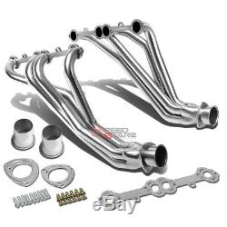 For 84-91 Gmt C/k Small Block Sbc 302/327/350 V8 Stainless Exhaust Header+gasket