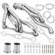 For Chevy 265-400 V8 Small Block SBC Stainless Steel Shorty Manifold Header