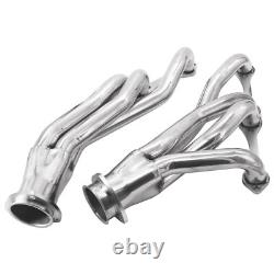 For Chevy 265-400 V8 Small Block SBC Stainless Steel Shorty Manifold Header
