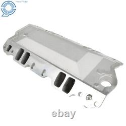 For Chevy 350 1955-1995 Small Block Aluminum Dual Plane Air Gap Intake Manifold