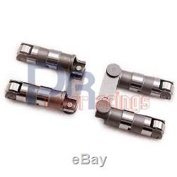 For Chevy SBC 350 26 -400 V8 Hydraulic Roller Lifters + Link Bar Small Block