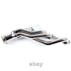For Chevy SBC Small Block A/F/G Body 5.0 5.7L Stainless Clipster Exhaust Header