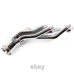 For Chevy SBC Small Block A/F/G Body 5.0 5.7L Stainless Clipster Exhaust Header
