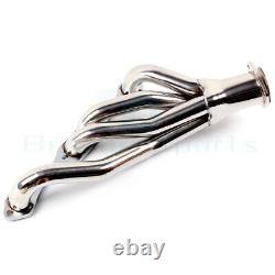 For Chevy SBC Small Block A/F/G Body 5.0 5.7L Stainless Clipster Exhaust Header