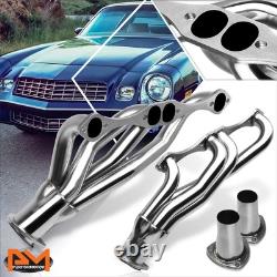 For Chevy SBC Small Block A/F/G Body V8 Stainless Steel Clipster Exhaust Header