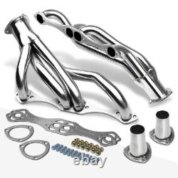 For Chevy SBC Small Block A/F/G Body V8 Stainless Steel Clipster Exhaust Header