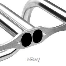For Chevy Small Block 265-400 T-bucket Roadster Hoodless Exhaust Manifold Header