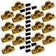 For Chevy Small Block Aluminum Self-aligning Roller Rockers Arms 1.5 Ratio 3/8