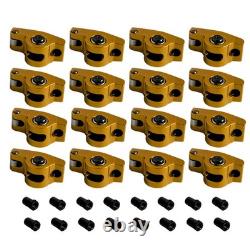 For Chevy Small Block Aluminum Self-aligning Roller Rockers Arms 1.5 Ratio 3/8