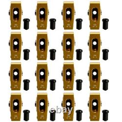 For Chevy Small Block Aluminum Self-aligning Roller Rockers Arms 1.5 Ratio 3/8