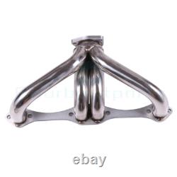 For Chevy Small Block Hugger 262-400 305 Stainless Head Exhaust Manifold Header