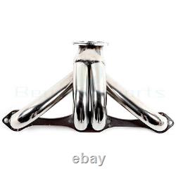 For Chevy Small Block Hugger 327 305 350 Stainless Steel Header Manifold