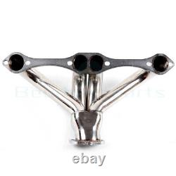 For Chevy Small Block Hugger 327 305 350 Stainless Steel Header Manifold