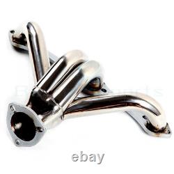 For Chevy Small Block Hugger 327 305 350 Stainless Steel Header Manifold