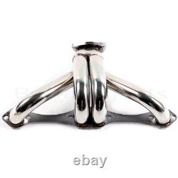 For Chevy Small Block Hugger 327 305 350 Stainless Steel Header Manifold