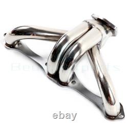 For Chevy Small Block Hugger 327 305 350 Stainless Steel Header Manifold