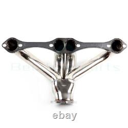 For Chevy Small Block Hugger 327 305 350 Stainless Steel Header Manifold