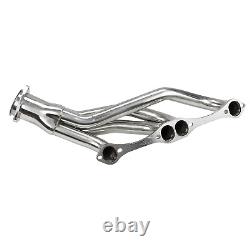 For Chevy Small Block SB V8 262 265 283 305 327 350 400 Exhaust Manifold Header