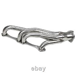 For Chevy Small Block SB V8 262 265 283 305 327 350 400 Exhaust Manifold Header