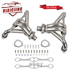 For Chevy Small Block SB V8 262 265 283 305 327 350 400 Stainless Steel Headers