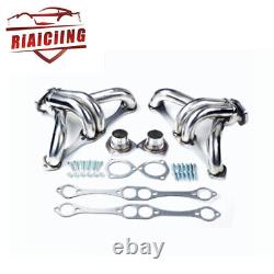 For Chevy Small Block SB V8 262 265 283 305 327 350 400 Stainless Steel Headers