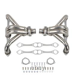 For Chevy Small Block SB V8 262 265 283 305 327 350 400 Stainless Steel Headers