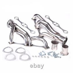 For Chevy Small Block SB V8 262 265 283 305 327 350 400 Stainless Steel Headers