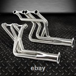 For Chevy Small Block Sbc 2X4-1 Stainless Steel Exhaust Manifold Header+Gasket