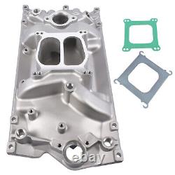 For Chevy Small Block Vortec 305 / 350 Carbureted Dual Plane Intake Manifold