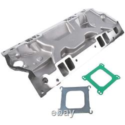For Chevy Small Block Vortec 305 / 350 Carbureted Dual Plane Intake Manifold