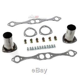 For Chevy V8 Small Block 283/305/307/350/400 Exhaust Manifold Long Tube Header