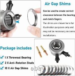 For GM Stock Clutch Small Block Chevy V8 Hydraulic Throwout Bearing Kit 91025610