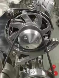 For SBC 350 Serpentine Pulley Conversion Kit Small Block Chevy ALT PS A/C LWP