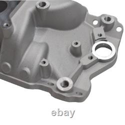 For SBC Small Block Chevy 305 327 350 400 intake manifold Dual Plane