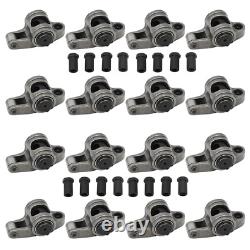 For Small Block Chevy 1.5 3/8 Stainless Steel Roller Rocker Arms SBC 305 350 400
