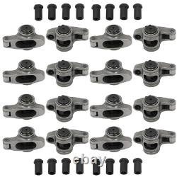 For Small Block Chevy 1.5 3/8 Stainless Steel Roller Rocker Arms SBC 305 350 400