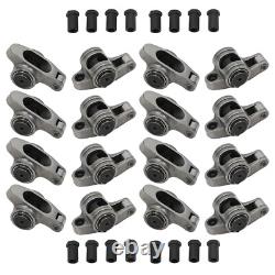 For Small Block Chevy 1.5 3/8 Stainless Steel Roller Rocker Arms SBC 305 350 400
