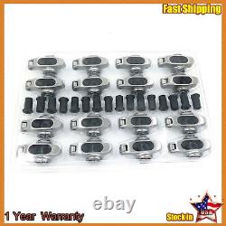 For Small Block Chevy 1.5 3/8 Stainless Steel Roller Rocker Arms Sbc 305 350