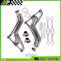 For Small Block Chevy 265-400 V8 Racing Exhaust Manifold Fat Fender Well Header