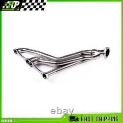 For Small Block Chevy 265-400 V8 Racing Exhaust Manifold Fat Fender Well Header